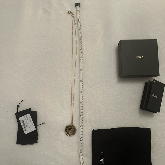 Maje Gemini Zodiac pendant necklace - Picture 7 of 9